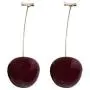 3D Cherry Dangle Earrings vivid Fruit Sweet Jewelry for Women Girls 3D Cherry Dangle Earrings vivid Fruit Sweet Jewelry for Women Girls