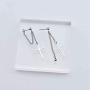 Cross Dangle Drop Earrings with Chain Minimalist Earrings for Women Men Jewelry for Women Girls Family Friends Gifts