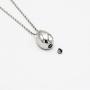 Stainless Steel Little Teardrop Cremation Necklace Ashes Holder Keepsake Urn Jewelry for Women