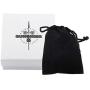 Gungneer Mens Stainless Steel Black Hollow Removable Ankh Cross Ring Key of Life Symbol of Protection Amulet Jewelry