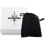 GUNGNEER Stainless Steel Compass Pendant Necklace Keel Chain Life Guide Savior Talisman Jewelry for Mens Womens