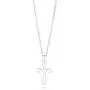 Molly Brown London Sterling Silver First Holy Communion Freshwater Pearl Cross Girls Necklace - Ideal Baptism Gift Molly Brown London Sterling Silver First Holy Communion Freshwater Pearl Cross Girls Necklace - Ideal Baptism Gift