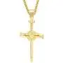 E-EmerMarking Hip Hop Iced Out Bling Cross Pendant Necklace for Men Stainless Steel Chains, 18K Gold & Silver Plated Simulated Diamond Pendants Chain Religious Christian Fashion Accessories Jewelry E-EmerMarking Hip Hop Iced Out Bling Cross Pendant Necklace for Men Stainless Steel Chains, 18K Gold & Silver Plated Simulated Diamond Pendants Chain Religious Christian Fashion Accessories Jewelry