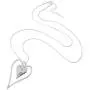Long Heart Necklace for Women Silver Chain Pendant Y Necklace Set Statement Pendant Chic Jewelry for Girls with Gifts Box Long Heart Necklace for Women Silver Chain Pendant Y Necklace Set Statement Pendant Chic Jewelry for Girls with Gifts Box