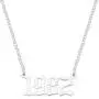 RTY Stainless Steel Birth Year Necklace Initial Year Number Pendant Necklace, 18k Gold Wedding Date Necklace Friendship Jewelry