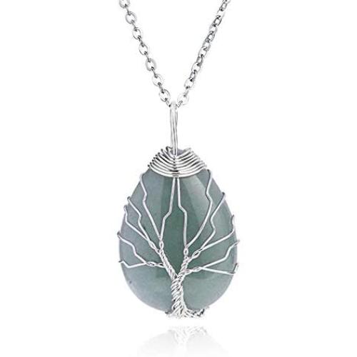 JczR.Y Eight Planets Necklace Pendent Double-Sided Glass Ball Universe Galaxy Solar System Guardian Stars Necklace for Women