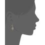 Miguel Ases Small Pyrite Antique Style Drop Earrings