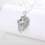 Waysles Wolf/Lion/Butterfly Necklace Celtic Knot Pendant 925 Sterling Silver Animal Jewelry Gift for Women/Girls/Teens Birthday with Packing Box