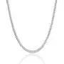 U7 Jewelry 1.2mm Stainless Steel Chain Men Womens Necklace Italy Made Round Snake Chain/Curb/Rolo/Box/Rope Chain Necklaces- Supper Thin & Hypoallergenic, 4 Colors, Length 6.3''-30 Inch, Adjustable