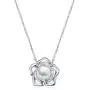POPLYKE Sunflower Pearl Necklace for Women AAAA Pearl Choker Sterling Silver Lotus Flower Necklace for Women POPLYKE Sunflower Pearl Necklace for Women AAAA Pearl Choker Sterling Silver Lotus Flower Necklace for Women