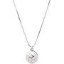 chelseachicNYC Perfect Striking White Volleyball Necklace