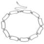 Paperclip Link Chain Necklace 14K Gold Plated Dainty Long Chain Necklace for Women Girls