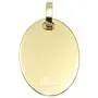 Virgen Del Mar Medalla - Our Lady of The Sea Medal 14k Gold Plated Medal with 18 Inch Chain