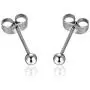 TGNEL Titanium Round Ball Piercing Stud Earrings for Women Hypoallergenic for Sensitive Ear Pair in 2mm-6mm with Pushbacks TGNEL Titanium Round Ball Piercing Stud Earrings for Women Hypoallergenic for Sensitive Ear Pair in 2mm-6mm with Pushbacks