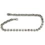 TFJ Women Western Jewelry Boot Bracelet Metal Chain Rhinestones String Shoe Charm Silver Color