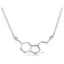 Sterling Silver Sideways Pendant Necklace Sterling Silver Sideways Pendant Necklace