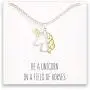 Happy Kisses Unicorn Necklace – Unicorn Pendant – Gold & Silver – Message Card - Kids & Women Happy Kisses Unicorn Necklace – Unicorn Pendant – Gold & Silver – Message Card - Kids & Women