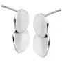 Silpada Droplet Double Disc Drop Earrings in Rhodium-Plated Sterling Silver