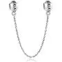 Safety Chain Charms Heart 925 Sterling Silver Beads fit Pandora Charms Bracelet & Necklace Safety Chain Charms Heart 925 Sterling Silver Beads fit Pandora Charms Bracelet & Necklace