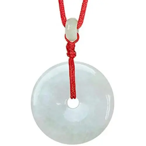 Dahlia Circle/Donut/Coin Jade Pendant Necklace Genuine Certified Grade A Jadeite Dahlia Circle/Donut/Coin Jade Pendant Necklace Genuine Certified Grade A Jadeite