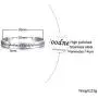 VNOX Christian Jewelry Stainless Steel Fruits of The Spirit Handstamp Inspirational Cuff Bangle Bracelet,7.3'' VNOX Christian Jewelry Stainless Steel Fruits of The Spirit Handstamp Inspirational Cuff Bangle Bracelet,7.3''