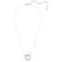 SWAROVSKI Womens Infinity Heart Jewelry Collection, Rhodium Finish, Mixed Metal Finish, Clear Crystals SWAROVSKI Womens Infinity Heart Jewelry Collection, Rhodium Finish, Mixed Metal Finish, Clear Crystals