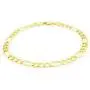 Nuragold 14k Yellow Gold 5.5mm Figaro Chain Link Bracelet, Mens Womens Jewelry Lobster Lock 7'' 7.5'' 8'' 8.5'' 9'' Nuragold 14k Yellow Gold 5.5mm Figaro Chain Link Bracelet, Mens Womens Jewelry Lobster Lock 7'' 7.5'' 8'' 8.5'' 9''