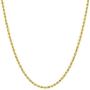 14k Gold Diamond Cut Rope Chain Necklace 1.5MM,14K Gold Chain For Men and Women, Thin 14k Gold Chain with Lobster Clasp, Pure 14 Karat Gold Necklace, 16-30’