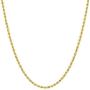 14k Gold Diamond Cut Rope Chain Necklace 1.5MM,14K Gold Chain For Men and Women, Thin 14k Gold Chain with Lobster Clasp, Pure 14 Karat Gold Necklace, 16-30’