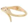 Gold color snake shape bangle high fashion bracelet jewelry Gold color snake shape bangle high fashion bracelet jewelry