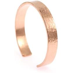 10mm Wide Hammered Copper Cuff Bracelet By John Brana Handmade Jewelry 100% Uncoated Solid Copper Cuff