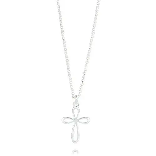 Molly B London Girls Holy Communion Sterling Silver Signature Cherish Cross Necklace | Baby & Girls Jewelry | Christening Jewelry | Holy Communion Gift Molly B London Girls Holy Communion Sterling Silver Signature Cherish Cross Necklace | Baby & Girls Jewelry | Christening Jewelry | Holy Communion Gift