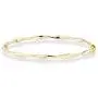Miabella 18K Gold Over Sterling Silver Italian Oval Twist Hinged Bangle Bracelet for Women Teen Girls 6.75 to 8 Inch 925 Made in Italy Miabella 18K Gold Over Sterling Silver Italian Oval Twist Hinged Bangle Bracelet for Women Teen Girls 6.75 to 8 Inch 925 Made in Italy
