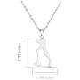 Dog Cat Necklace for Animals Lover Pets Necklace Personalized Gift