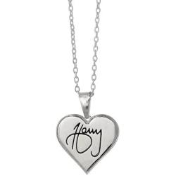 One Direction Harry Signature Heart Necklace