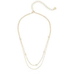 Jules Smith Crimson Chain Choker Necklace