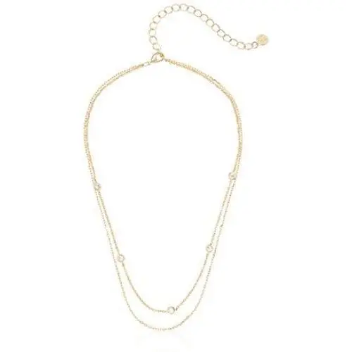 Jules Smith Crimson Chain Choker Necklace