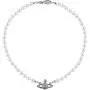 DADFA Vivienne Westwood Pearl Saturn Necklace Gold Silver Rhinestone Planet Crystal Necklace with Special Box for Women and Girls DADFA Vivienne Westwood Pearl Saturn Necklace Gold Silver Rhinestone Planet Crystal Necklace with Special Box for Women and Girls