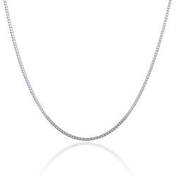 316L Stainless Steel 2.5 MM Box Chain 16'' - 36''