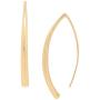 Curved Stick Linear Earrings