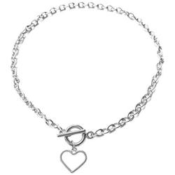 ROSTIVO Chain Necklace Choker for Women and Girls Egirl Chain Punk Neckace