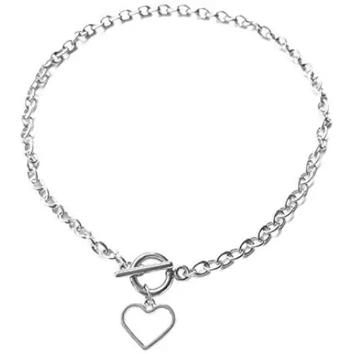 ROSTIVO Chain Necklace Choker for Women and Girls Egirl Chain Punk Neckace