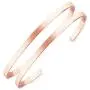 Lolalet 2 Pack Oval Thin Cuff Bracelet, Christmas Gift for Girlfriend Wife Mom, 18K Rose Gold/Gold Plated Couples Love Bracelets, Plain Polished Finish Bangle Jewelry Gift for Men Women Lolalet 2 Pack Oval Thin Cuff Bracelet, Christmas Gift for Girlfriend Wife Mom, 18K Rose Gold/Gold Plated Couples Love Bracelets, Plain Polished Finish Bangle Jewelry Gift for Men Women