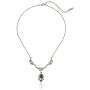 Downton Abbey Silver-Tone Montana Blue Crystal Belle Epoch Pendant Necklace