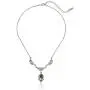 Downton Abbey Silver-Tone Montana Blue Crystal Belle Epoch Pendant Necklace