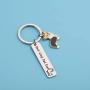 PENQI Corgi Lover Gifts Corgi Owner Gift Best Corgi Dad Ever Keychain Animal Lover Gift for Dog Dad Dog Lover Dog Owner