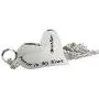 ATOP Forever in My Heart Brother Pendant Jewelry Urn Necklace for Ashes,Carved Locket Stainless Steel Keepsake Waterproof Memorial Pendant for Love,with Tool