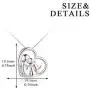 YFN Sterling Silver Keepsake Dog Pendant Necklace Dog Lover Memorial Gifts for Women YFN Sterling Silver Keepsake Dog Pendant Necklace Dog Lover Memorial Gifts for Women