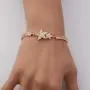 BAUNA Teacher Bracelet Gift Thank You Starfish Bracelet Never Underestimate The Different You Made and The Lives You Touched Appreciation Gift for Social Worker Volunteer