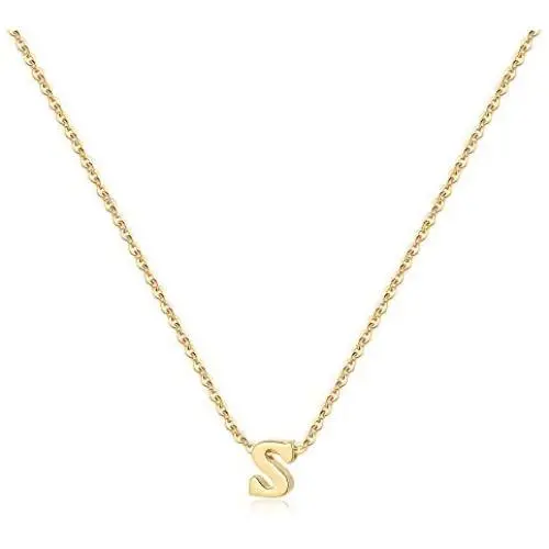 Dainty Tiny Initial Necklace, 14K Gold Plated Lowercase Letter Necklace Small Initial Pendant Necklaces for Women Girls Personalized Minimalist Delicate Monogram Children Kids Alphabet Necklace Dainty Tiny Initial Necklace, 14K Gold Plated Lowercase Letter Necklace Small Initial Pendant Necklaces for Women Girls Personalized Minimalist Delicate Monogram Children Kids Alphabet Necklace